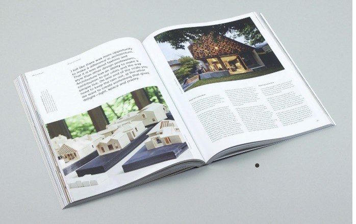 Interior spread from Chasing the Sky